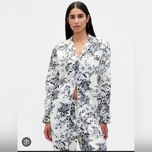 Floral Print Pajama Set In Tall